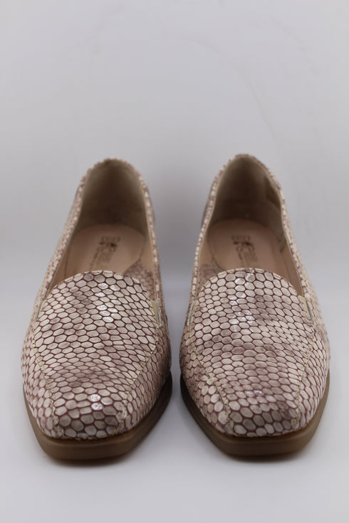 DFC Relax Perforated Wedge Heel Slip-On Pumps